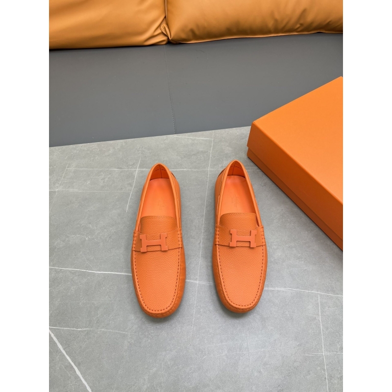 H**mes leather shoes